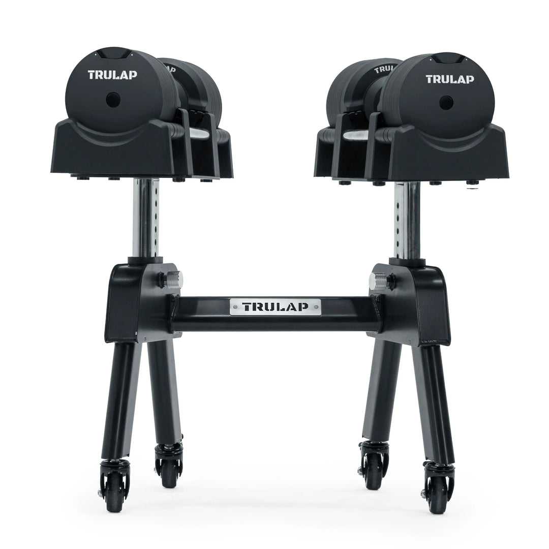Trulap 8592 G4 BlackOps Dumbbells + G3 Rack Trulap Norway