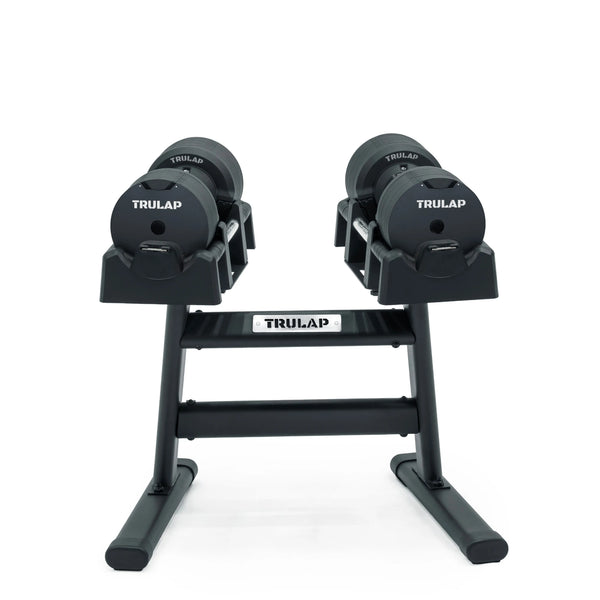 Trulap Black 8592 G4 Dumbbells & G2 Rack